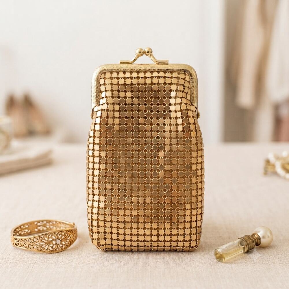 Another Y&S Original Gold Mesh Coin Purse | NWT | VINTAGE